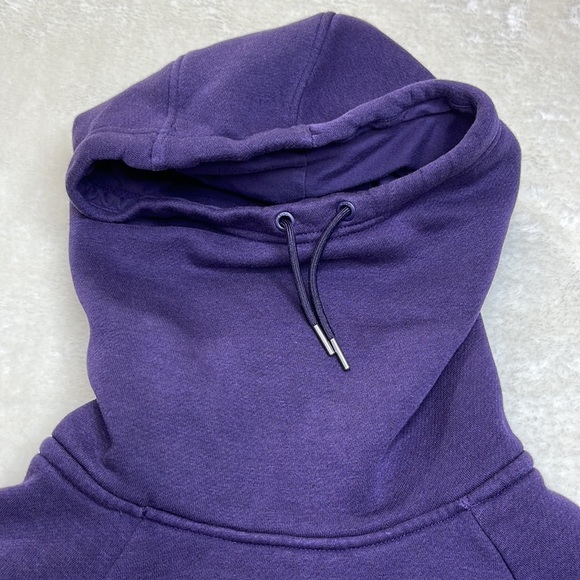 Nike Scuba Hooded Sweatshirt with Pockets Deep Purple Size Medium - Picture 3 of 10